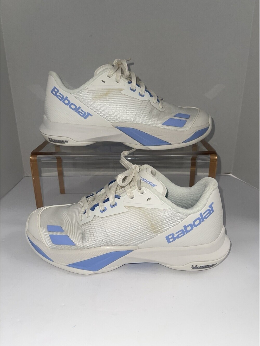 Babolat Jet Mach 4 All Court Women’s Tennis Shoes – Cream/Lavender